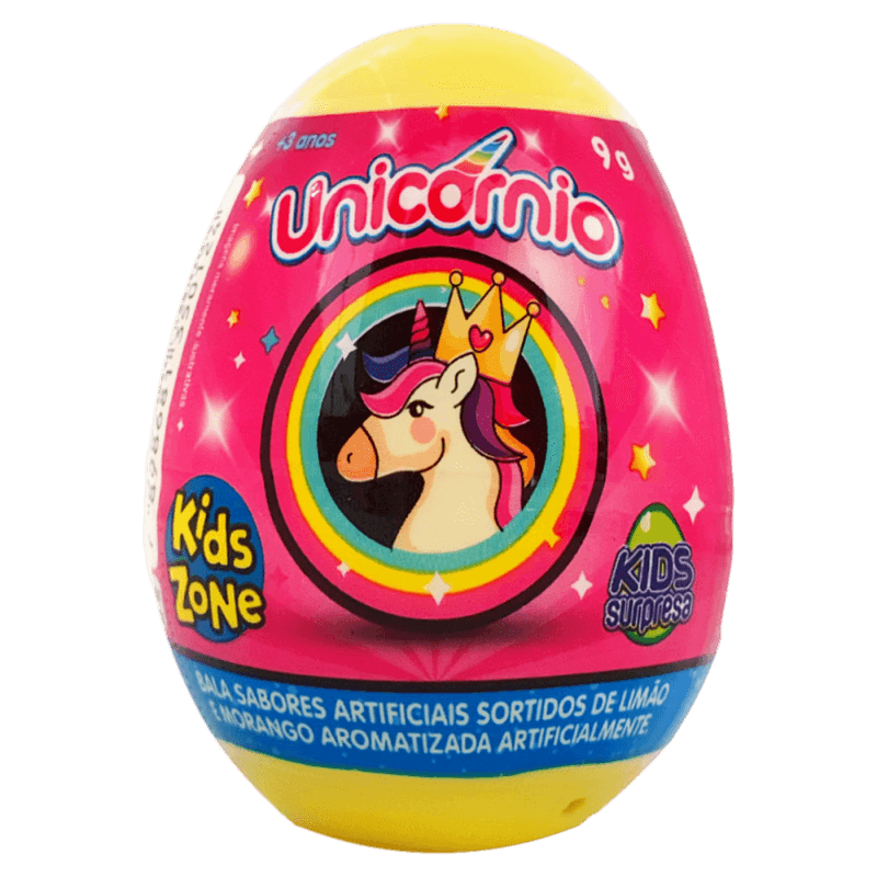 Bala-Limao-ou-Morango-Unicornio-Kids-Zone-Surpresa-9g
