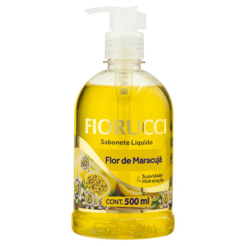 Sabonete-Liquido-Suavidade---Hidratacao-Flor-de-Maracuja-Fiorucci-Frasco-500ml