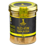 File-de-Atum-em-Pedacos-em-Azeite-de-Oliva-Extra-Virgem-Gomes-da-Costa-Vidro-Peso-Liquido-180g-Peso-Drenado-117g