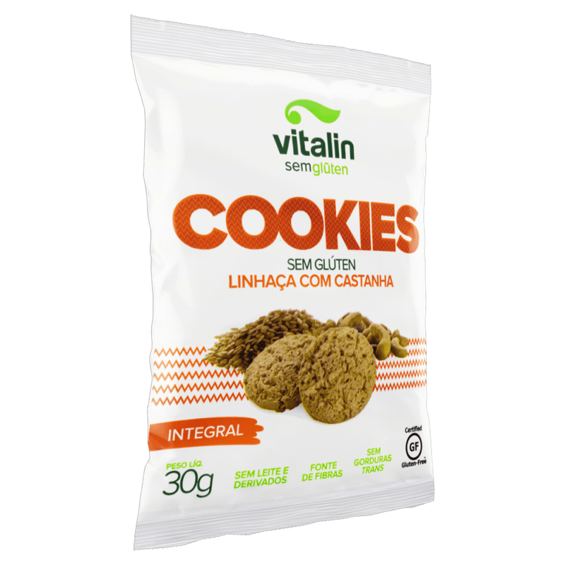 Biscoito-Cookie-Integral-Linhaca-com-Castanha-sem-Gluten-Vitalin-Pacote-30g