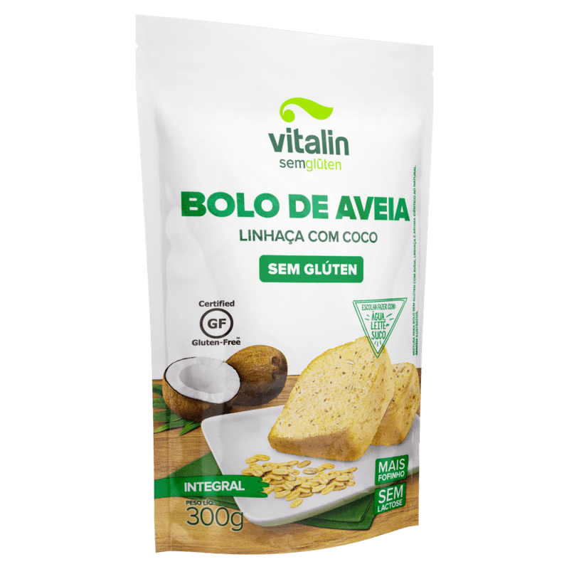 Mistura-para-Bolo-de-Aveia-Integral-Linhaca-e-Coco-sem-Gluten-Zero-Lactose-Vitalin-Sache-300g