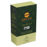 Cafe-Torrado-e-Moido-Organico-100--Arabica-Orfeu-Caixa-250g