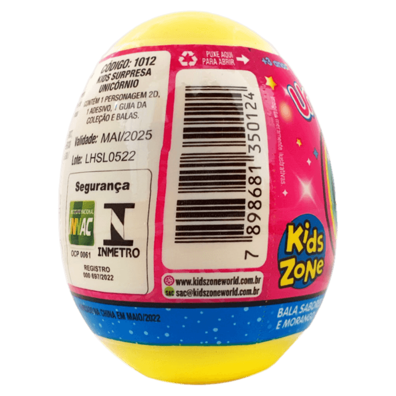 Bala-Limao-ou-Morango-Unicornio-Kids-Zone-Surpresa-9g