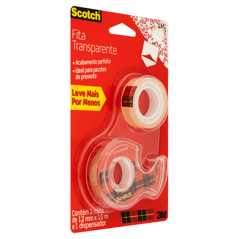 Fita-Transparente-com-Dispensador-Scotch-12mm-x-10m-2-Unidades-Leve-Mais-Pague-Menos