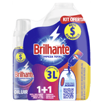 Kit-Oferta-Garrafa-Vazia-para-Diluicao---Lava-Roupas-Concentrado-para-Diluir-Brilhante-Limpeza-Total-500ml-Refil-Economico