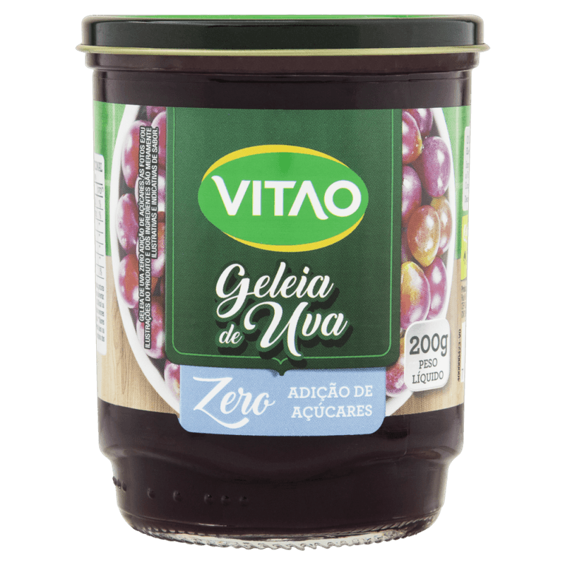 Geleia-Uva-sem-Adicao-de-Acucar-Vitao-Vidro-200g