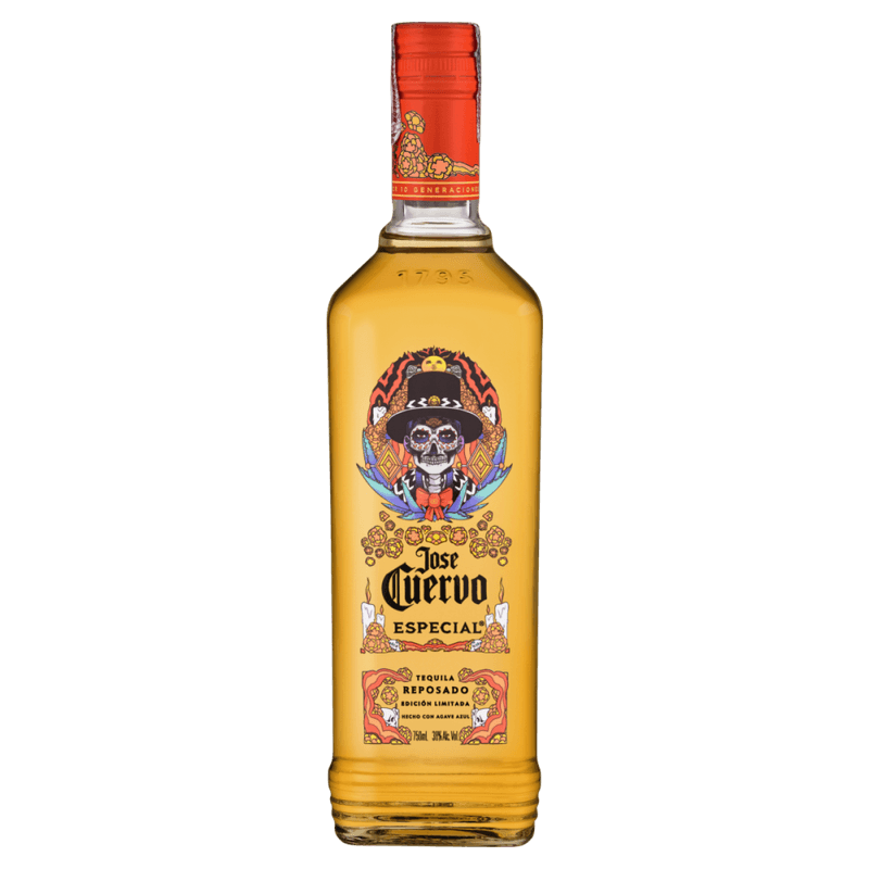 Tequila-Reposado-Calavera-Jose-Cuervo-Especial-Garrafa-750ml-Edicao-Limitada