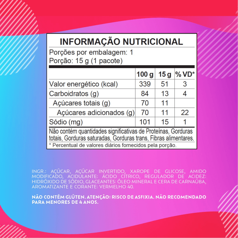 Bala-Macia-Bubbaloo-Morango-15g