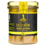 File-de-Atum-em-Pedacos-em-Azeite-de-Oliva-Extra-Virgem-Gomes-da-Costa-Vidro-Peso-Liquido-180g-Peso-Drenado-117g