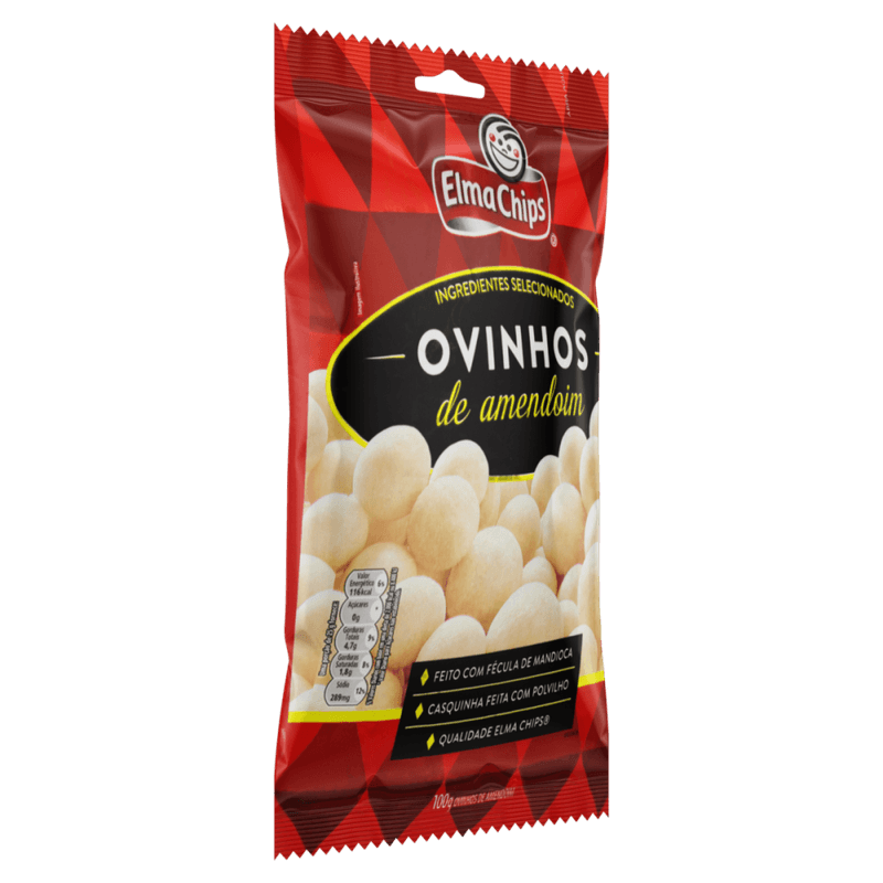 Ovinhos-de-Amendoim-Elma-Chips-Pacote-100g