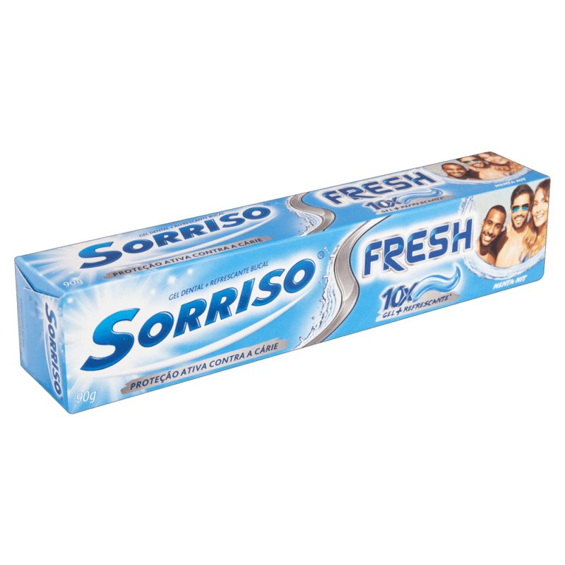 Gel-Dental-Menta-Hit-Sorriso-Fresh-Caixa-90g