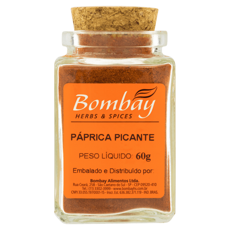 Paprica-Picante-Bombay-Herbs---Spices-Vidro-60g