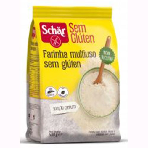 Mix de Farinhas para Preparação de Receitas Doces e Salgadas sem Glúten Schär Premium Pacote 500g