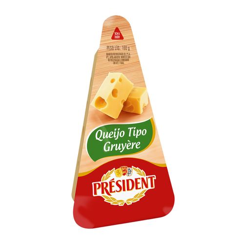 Queijo Gruyère Président 160g