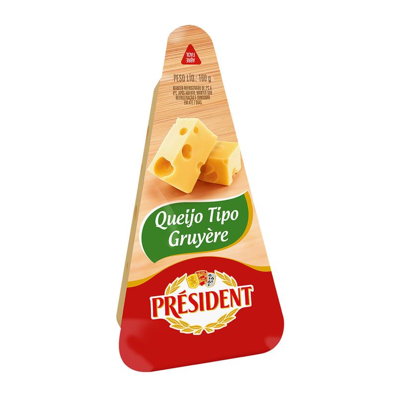 Queijo-Gruyere-President-Fracao-160g