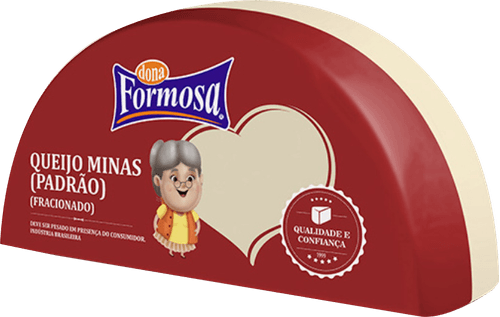 Queijo Minas Padrão Dona Formosa Meia Peça 450g