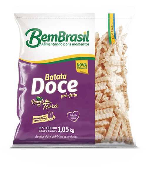 Batata Doce BemBrasil Congelada 1,05kg