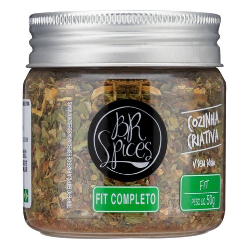 Tempero Completo Zero Sódio BR Spices Fit Pote 50g