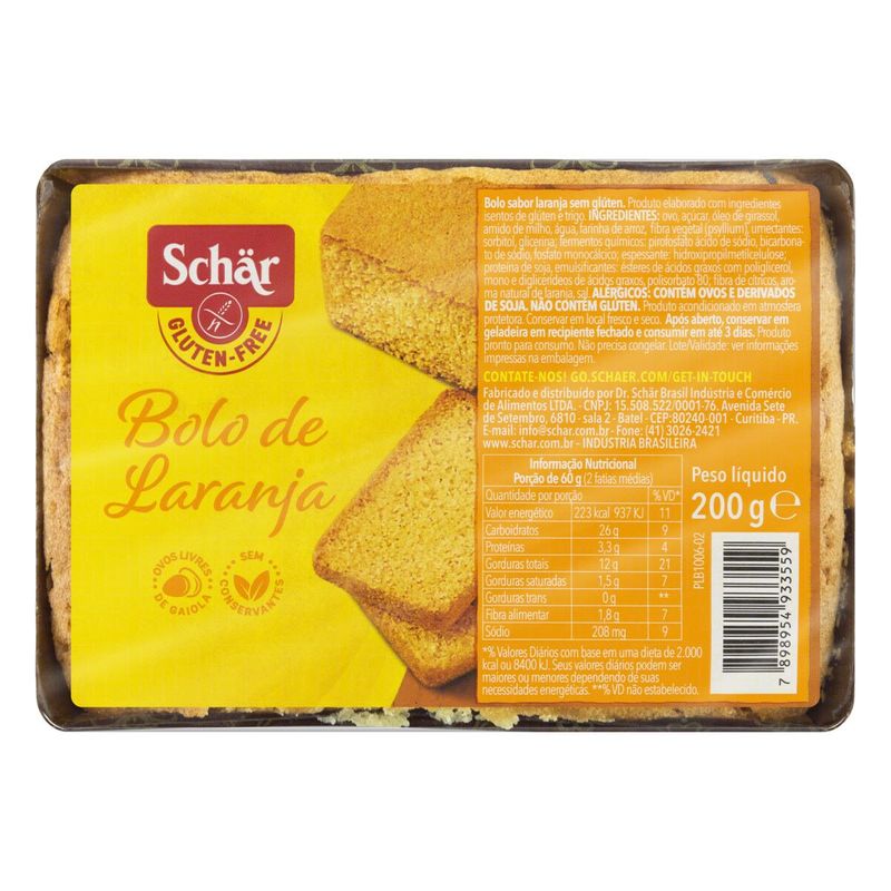 Bolo-Laranja-sem-Gluten-Schar-Pacote-200g