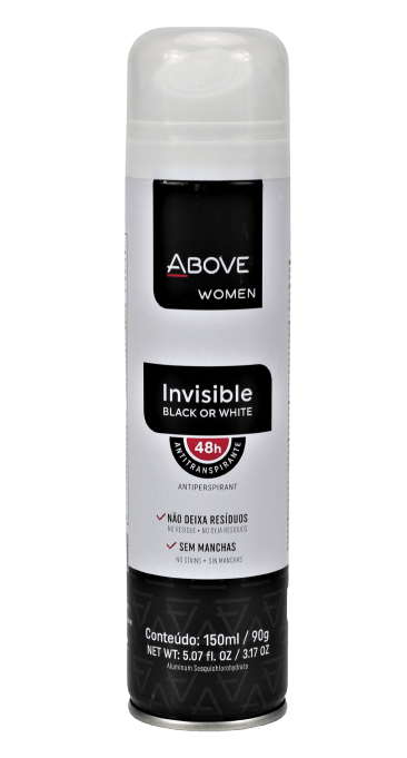 Antitranspirante-Aerossol-Invisible-Above-Women-150ml