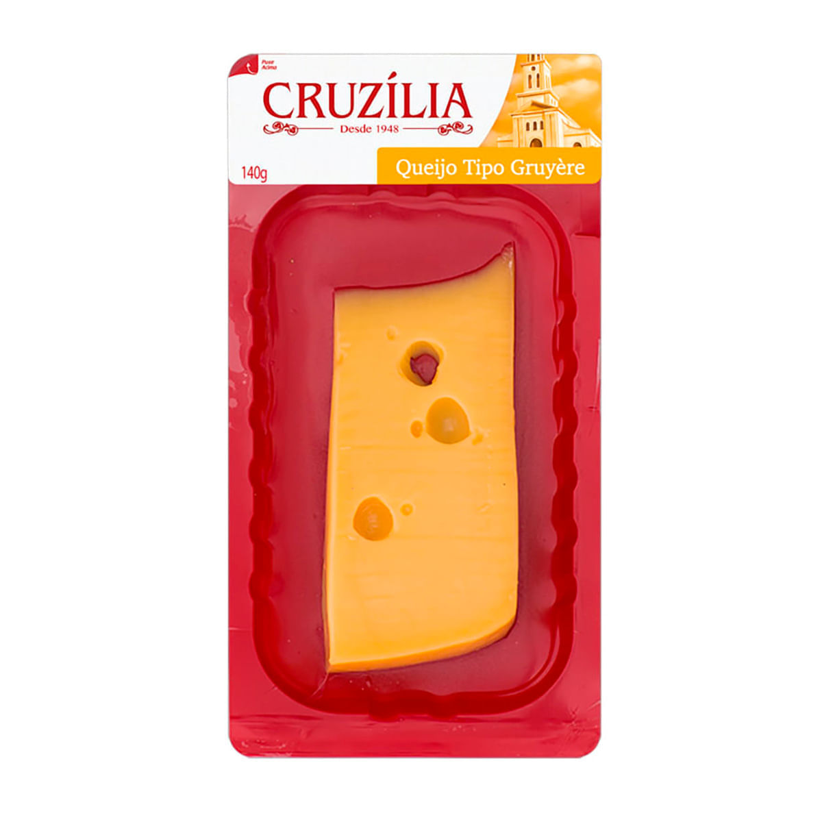 Queijo Tipo Gruyere Fracionado 140G