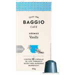 Cafe-em-Capsula-Torrado-e-Moido-Vanilla-100--Coffea-Arabica-Baggio-Aromas-Caixa-50g-10-Unidades