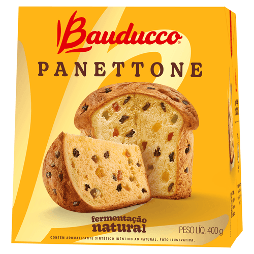 Panettone Bauducco Caixa 400g