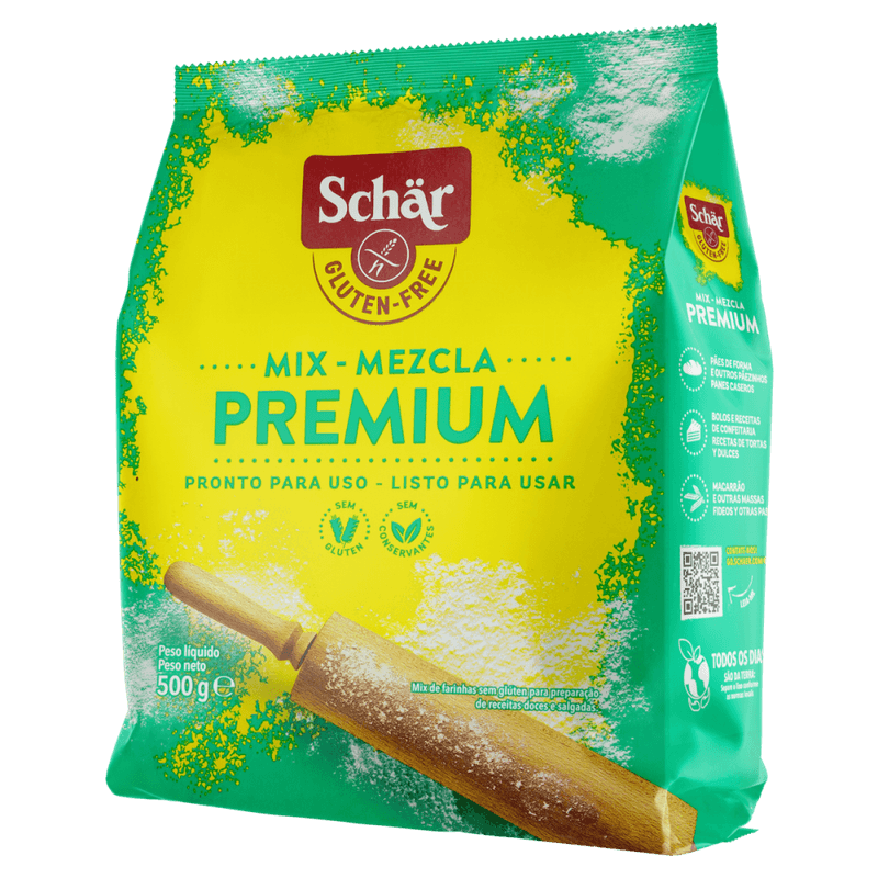 Mix-de-Farinhas-para-Preparacao-de-Receitas-Doces-e-Salgadas-sem-Gluten-Schar-Premium-Pacote-500g