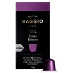 Cafe-em-Capsula-Torrado-e-Moido-Extra-Intenso-100--Coffea-Arabica-Baggio-Caixa-50g-10-Unidades