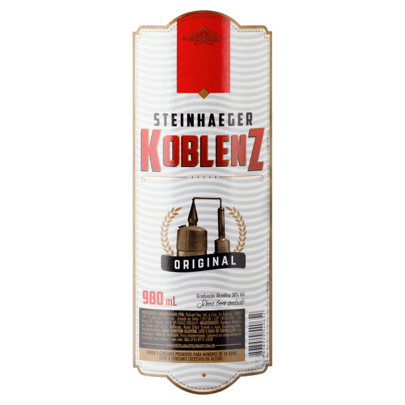 Steinhaeger-Original-Koblenz-Garrafa-980ml