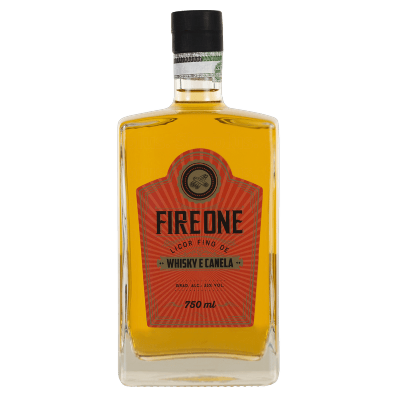 Licor-Fino-Whisky-e-Canela-Fire-One-Garrafa-750ml