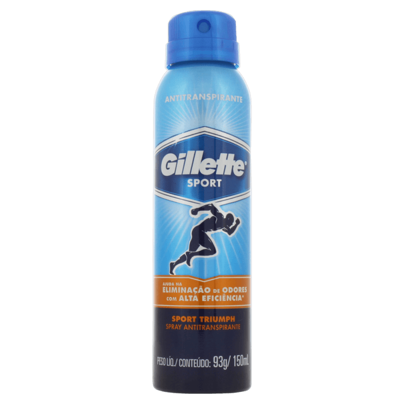 Antitranspirante-Sport-Triumph-Gillette-150ml-Spray