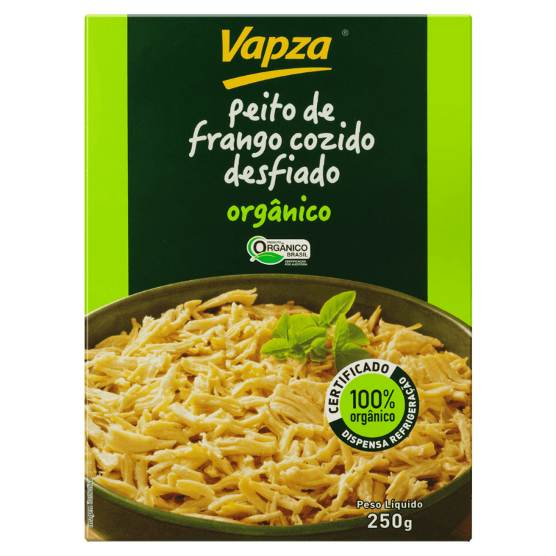 Peito-de-Frango-Cozido-e-Desfiado-Organico-Vapza-Caixa-250g