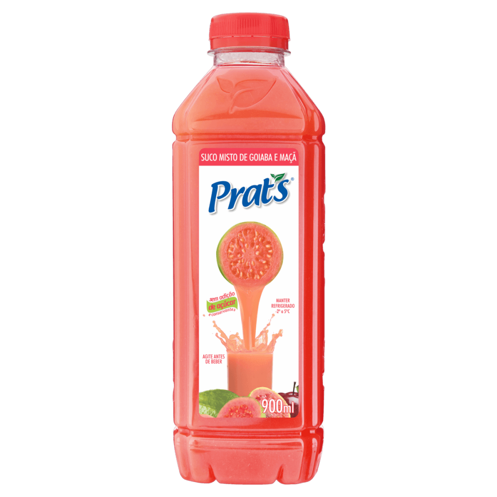 Suco Prats Goiaba E Maca 900ML