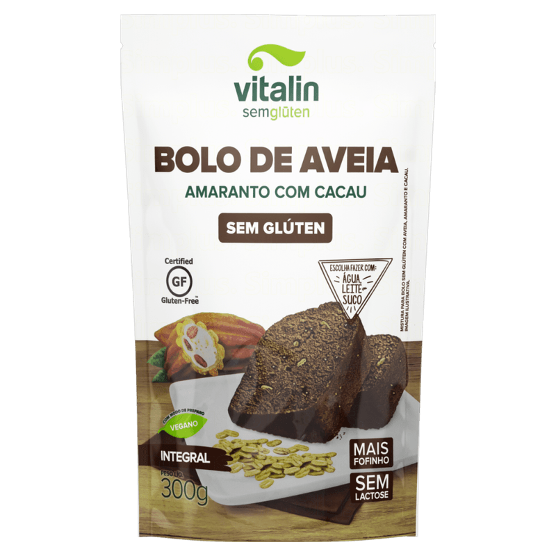 Mistura-para-Bolo-Integral-Aveia-e-Amaranto-com-Cacau-sem-Gluten-Zero-Lactose-Vitalin-Sache-300g