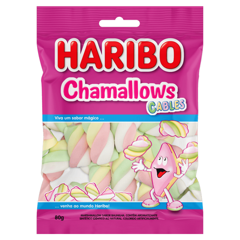 Marshmallow-Baunilha-Cables-Haribo-Chamallows-Pacote-80g