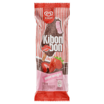 Sorvete-Morango-com-Cobertura-e-Confeito-Granulado-de-Chocolate-Kibon-Kibonbon-Pacote-53g