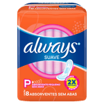 Absorvente-sem-Abas-Suave-Always-P-Pacote-8-Unidades