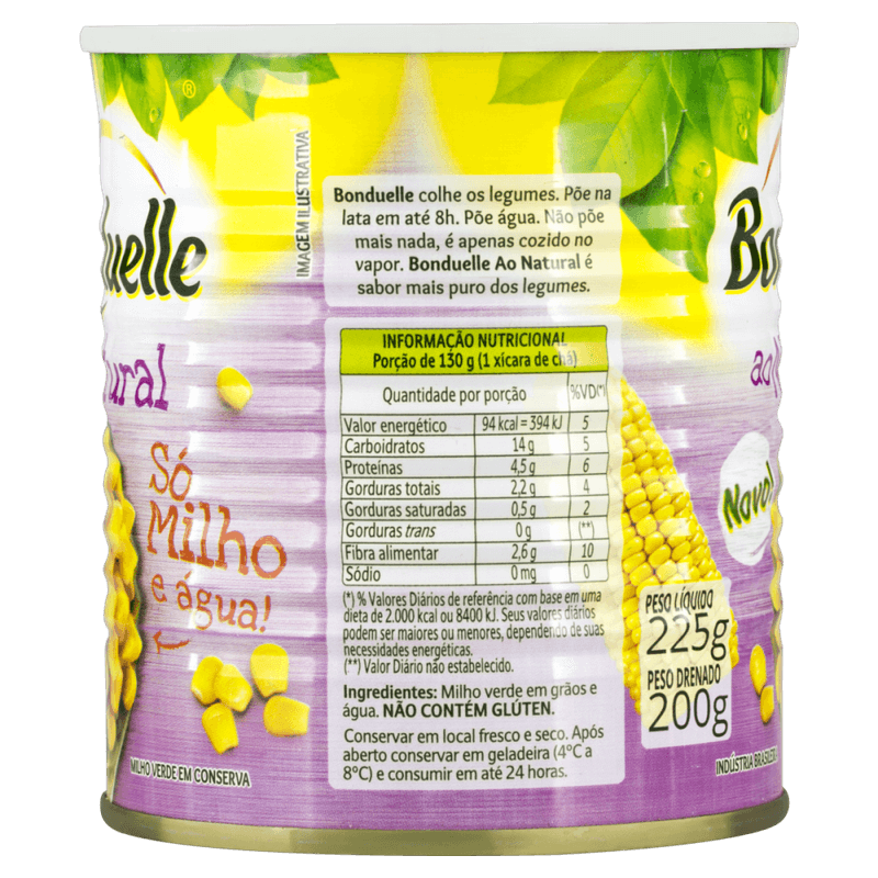 Milho-Verde-em-Conserva-ao-Natural-Bonduelle-Lata-Peso-Liquido-225g-Peso-Drenado-200g