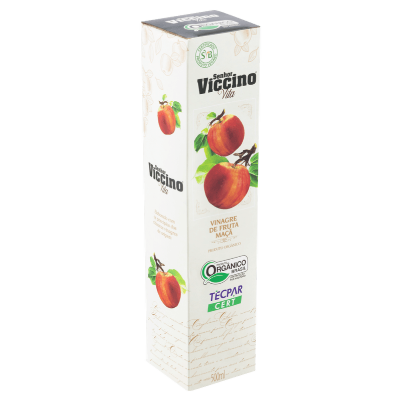 Vinagre-de-Fruta-Maca-Organico-Senhor-Viccino-Vita-Vidro-500ml