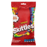 Bala-Mastigavel-Original-de-Morango-Limao-Laranja-Limao-Siciliano-ou-Groselha-Skittles-Pacote-95g