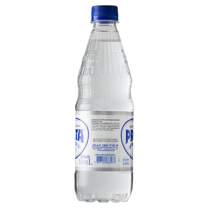 Agua-Mineral-Natural-sem-Gas-Prata-Leve-Garrafa-510ml