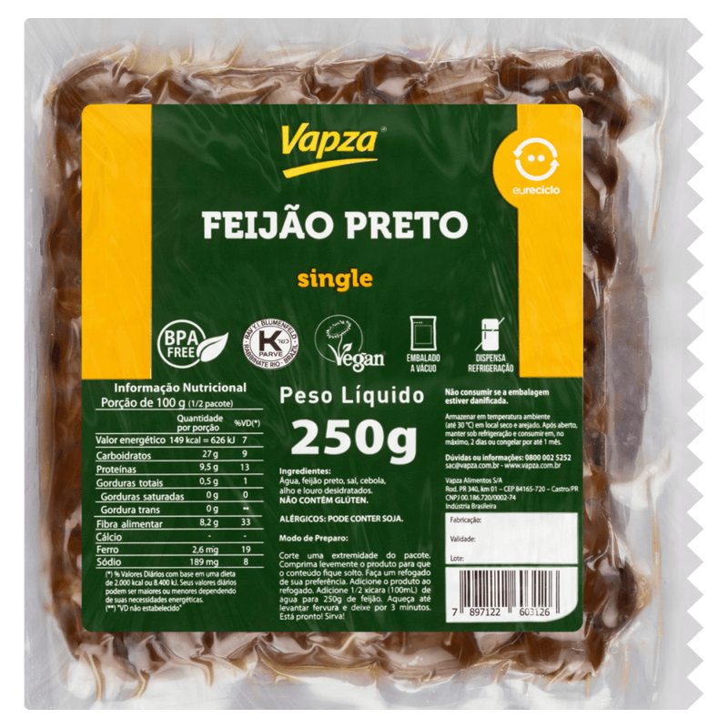 Feijao-Carioca-Vapza-Single-250g