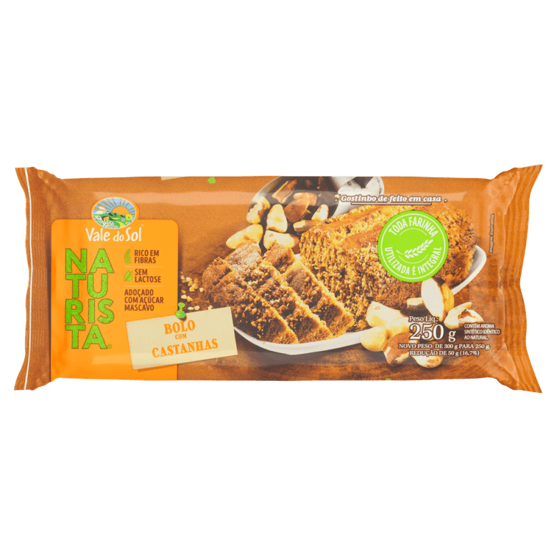 Bolo-com-Castanha-Integral-Zero-Lactose-Vale-do-Sol-Naturista-Pacote-250g