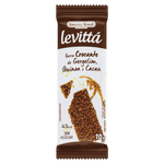 Barra-Crocante-Gergelim-Quinoa-e-Cacau-Zero-Acucar-Levitta-Pacote-10g