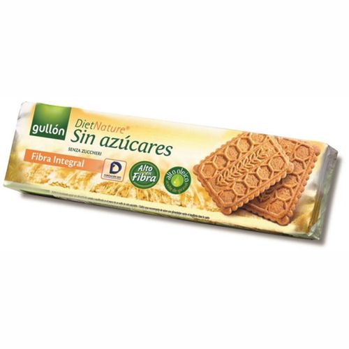 Biscoito Integral Zero Açúcar Gullón Diet Nature Pacote 170g