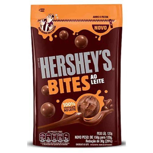 Chocolate Hershey's Bites Ao Leite 120g