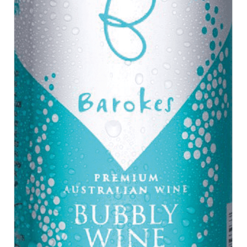 Vinho Australiano Branco Gaseificado Doce Barokes Moscato Lata 250ml
