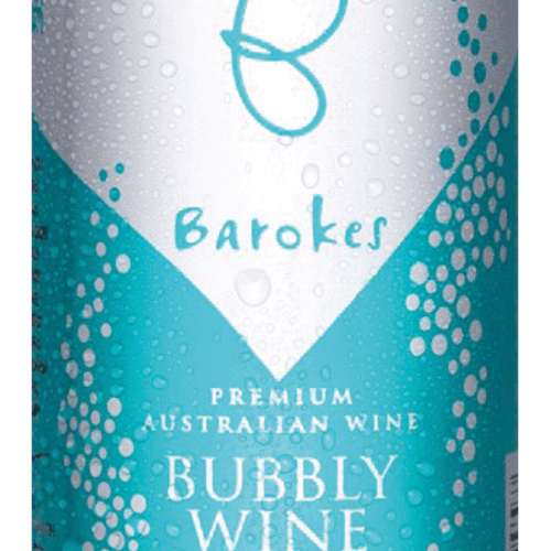 Vinho Australiano Barokes Bubbly Frisante Moscato Branco Lata 250ml