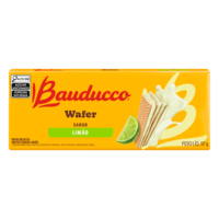 Biscoito Wafer Recheio Limão Bauducco Pacote 92g